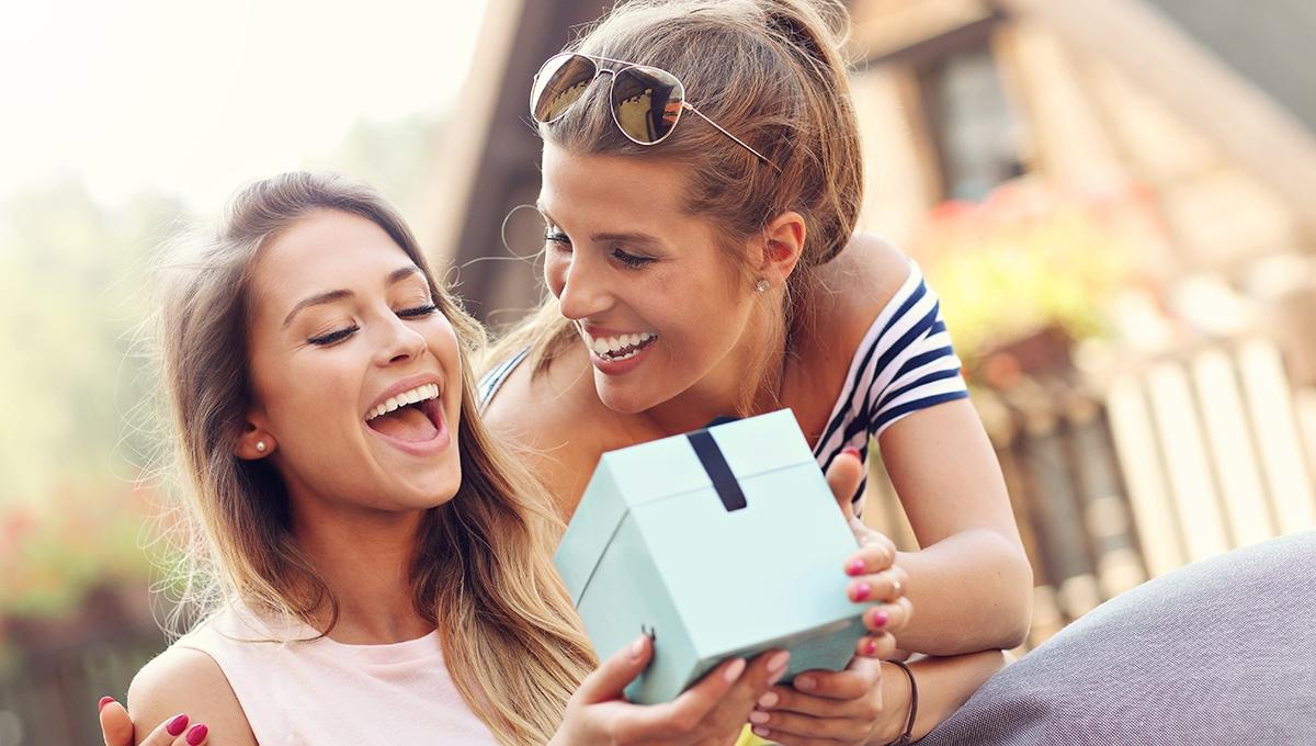 Article Cards Featured Image A picture of two girl friends making a surprise birthday present