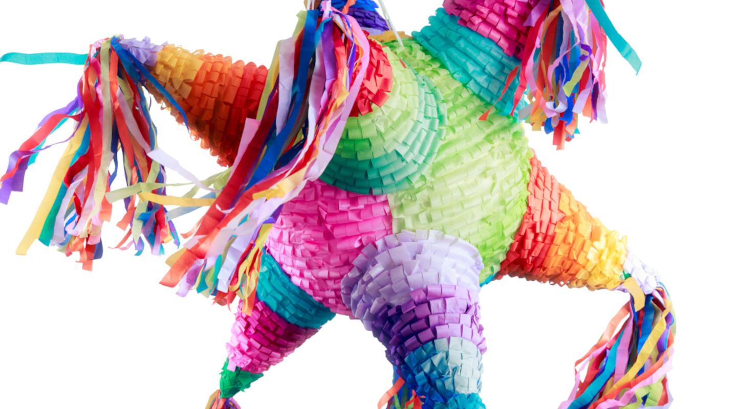 Article Cards Featured Image Colorful mexican pinata used in birthdays isolated on white