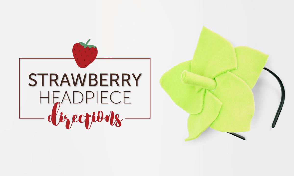 DIY Strawberry Costumes for the Whole Family