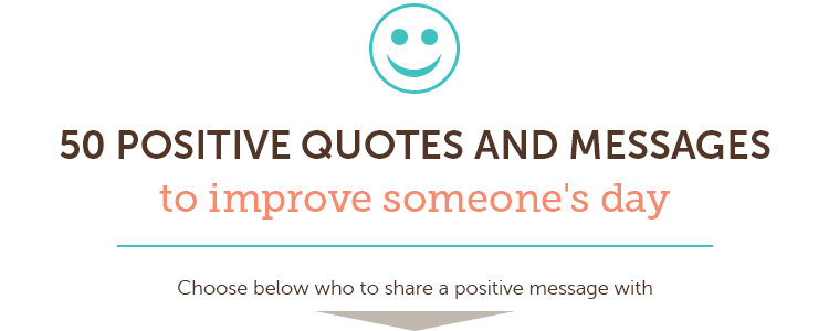 positive quotes and messages