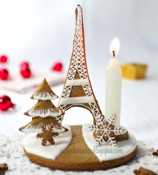 Gingerbread Eiffel Tower